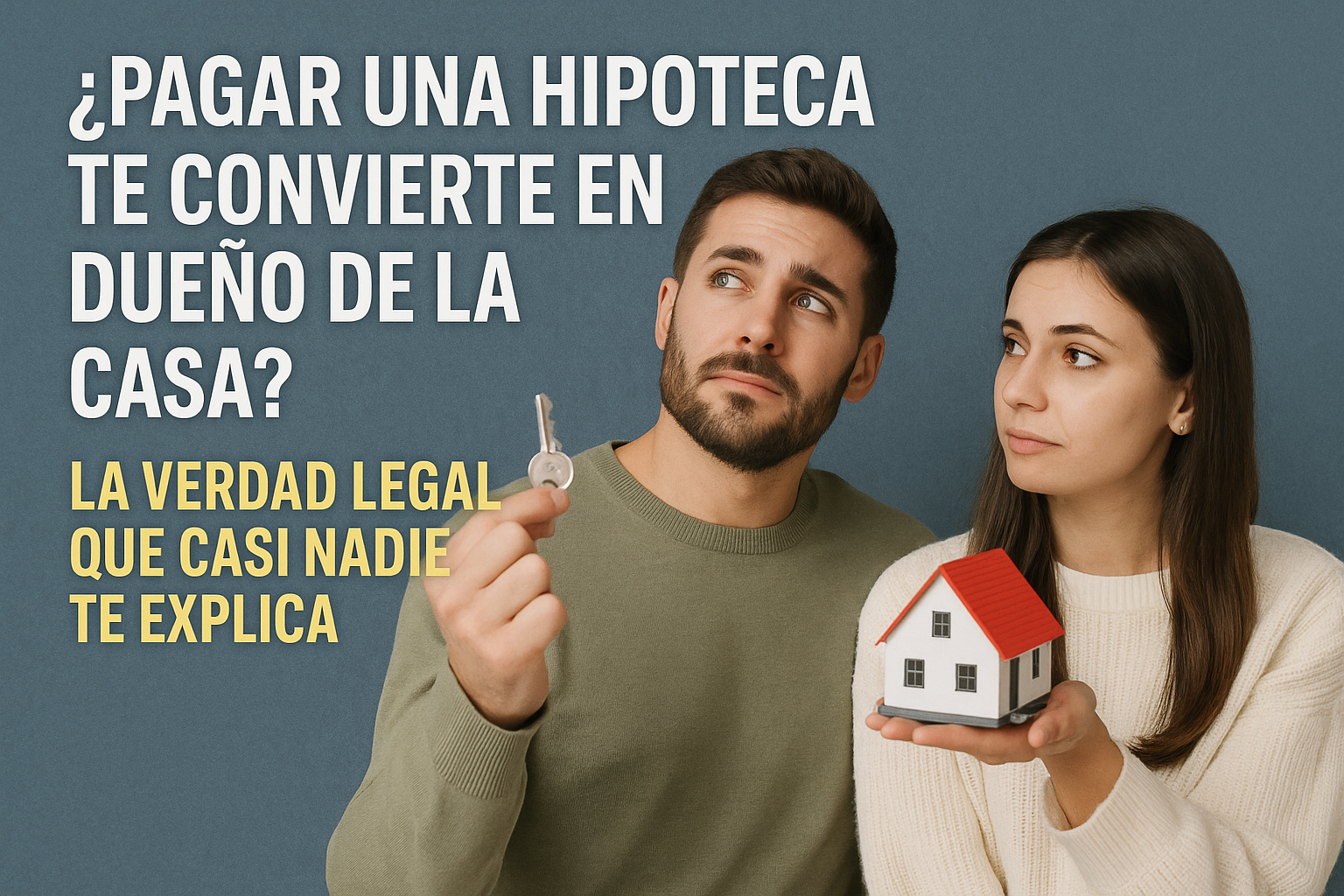 ¿Pagar una hipoteca te convierte en dueño de la casa? La verdad legal que debes conocer (y que casi nadie te explica)